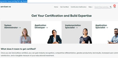 ServiceNow Certification