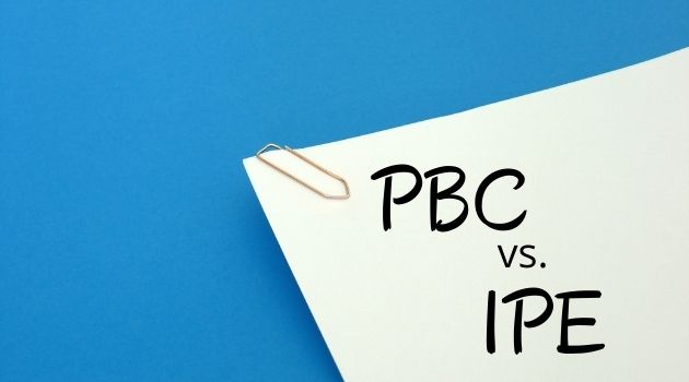 Difference between PBC and IPE_c